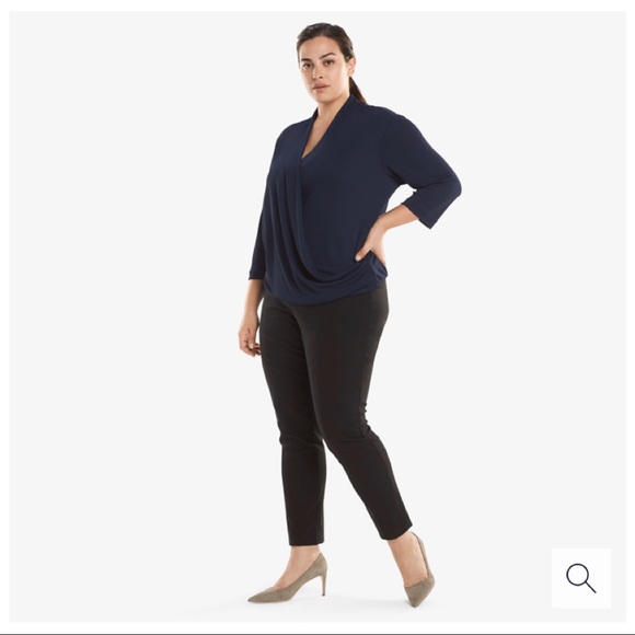 NWT MM. LAFLEUR Deneuve Top 4.0 in Galaxy Blue 3X - Picture 3 of 6